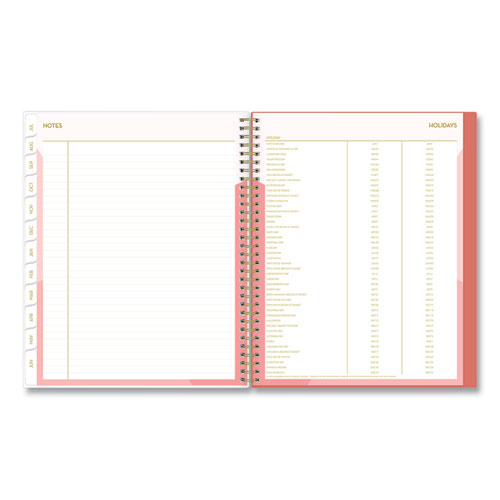 Cali Create-your-own Cover Academic Year Weekly/monthly Planner, Pink Artwork, 11 X 8.5, 12-month (july-june): 2023-2024