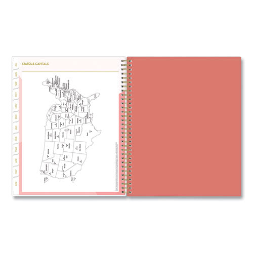 Cali Create-your-own Cover Academic Year Weekly/monthly Planner, Pink Artwork, 11 X 8.5, 12-month (july-june): 2023-2024