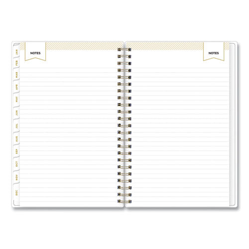 Day Designer Palms Weekly/monthly Planner, Palms Artwork, 8 X 5, Green/white Cover, 12-month (jan To Dec): 2024