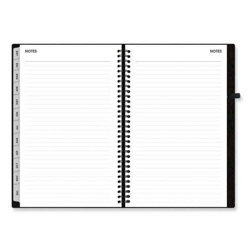 Aligned Weekly/monthly Planner, 8 X 5, Black Cover, 12-month (jan To Dec): 2024