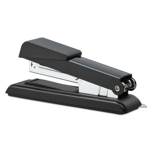 B8 Powercrown Flat Clinch Premium Stapler, 40-sheet Capacity, Black