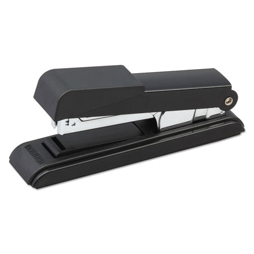 B8 Powercrown Flat Clinch Premium Stapler, 40-sheet Capacity, Black