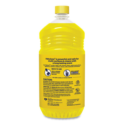 Multi-use Cleaner, Refreshing Lemon Scent, 56 Oz Bottle, 6/carton