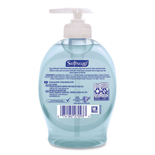 Liquid Hand Soap Pumps, Fresh Breeze, 7.5 Oz Pump Bottle