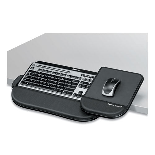 Tilt 'n Slide Keyboard Manager With Comfort Glide, 19.5w X 11.5d, Black