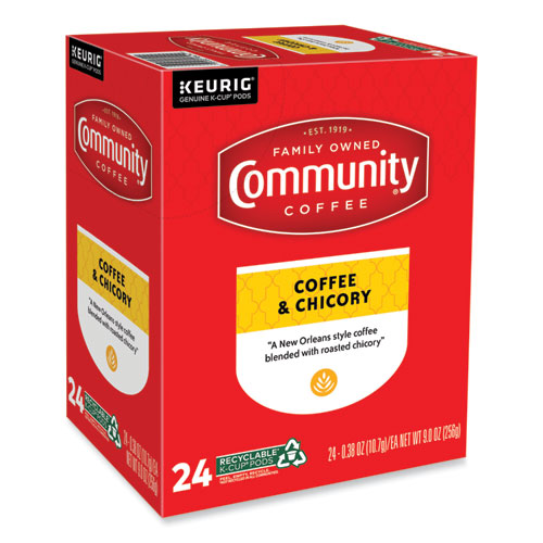 Coffee And Chicory K-cup, 24/box