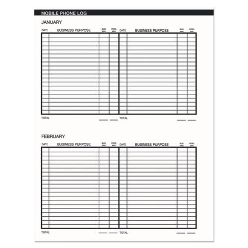 Recycled Two Year Monthly Planner With Expense Logs, 8.75 X 6.88, Black Cover, 24-month (jan To Dec): 2024 To 2025