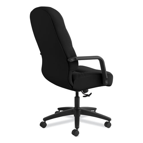 Pillow-soft 2090 Series Executive High-back Swivel/tilt Chair, Supports Up To 300 Lb, 17" To 21" Seat Height, Black