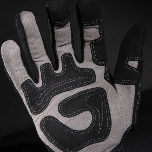 General Utility Spandex Gloves, Black, Medium, Pair