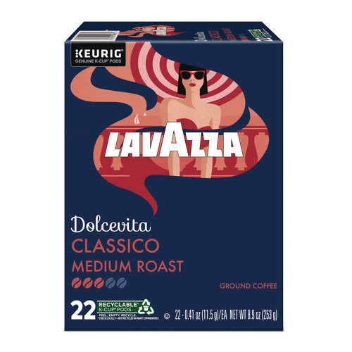 Classico Coffee K-cups, 22/box