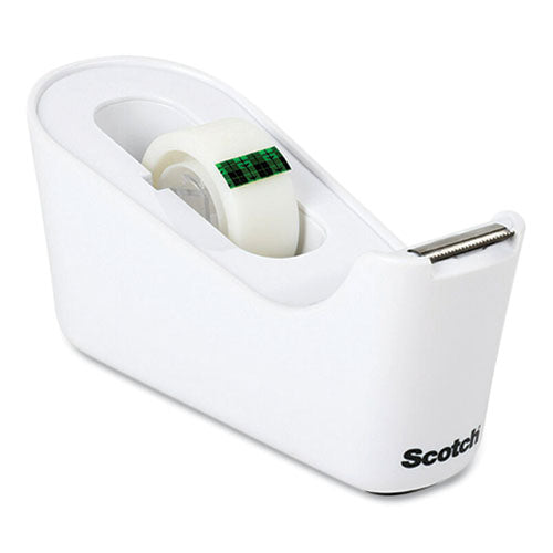 C18 Desktop Dispenser, 1" Core, White