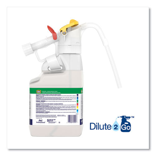 Dilute 2 Go, Comet Disinfecting - Sanitizing Bathroom Cleaner, Citrus Scent, , 4.5 L Jug, 1/carton