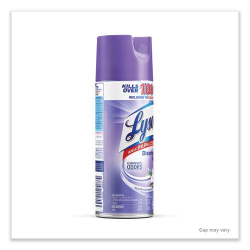 Disinfectant Spray, Early Morning Breeze, 12.5 Oz Aerosol Spray, 12/carton