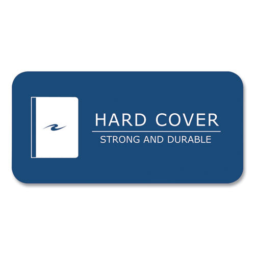 Hardcover Marble Composition Book, Unruled, Blue Marble Cover, (100) 9.75 X 7.5 Sheets, 24/carton