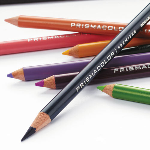 Premier Colored Pencil, 3 Mm, 2b, Assorted Lead And Barrel Colors, 24/pack