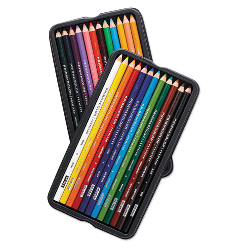 Premier Colored Pencil, 3 Mm, 2b, Assorted Lead And Barrel Colors, 24/pack