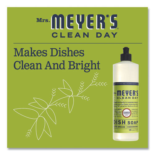 Dish Soap, Lemon Verbena Scent, 16 Oz Bottle