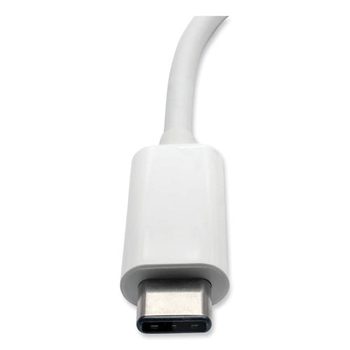 Usb 3.1 Gen 1 Usb-c To Hdmi 4k Adapter, Usb-a/usb-c Pd Charging Ports, 3", White