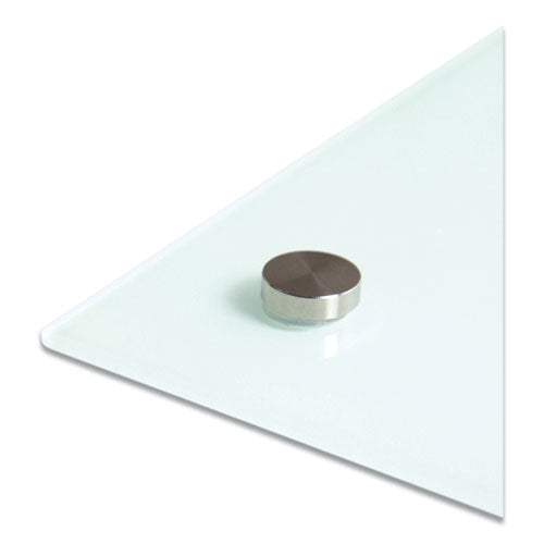 Glass Dry Erase Board, 70 X 35, White Surface